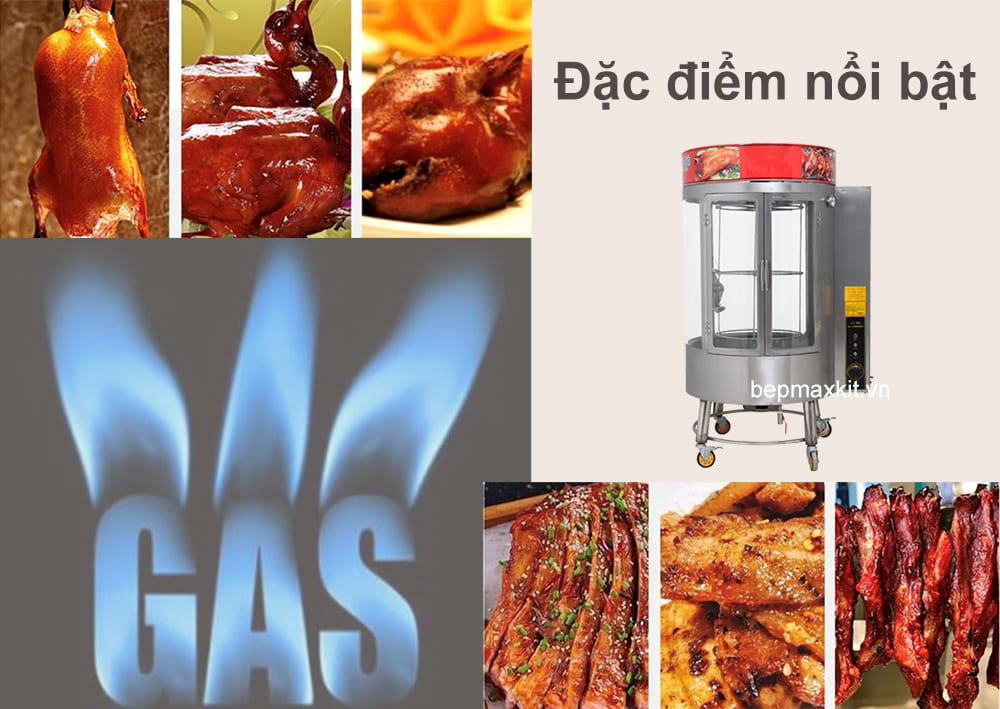 Tiết kiệm thời gian quay gà vịt đồng thời cho năng suất cao