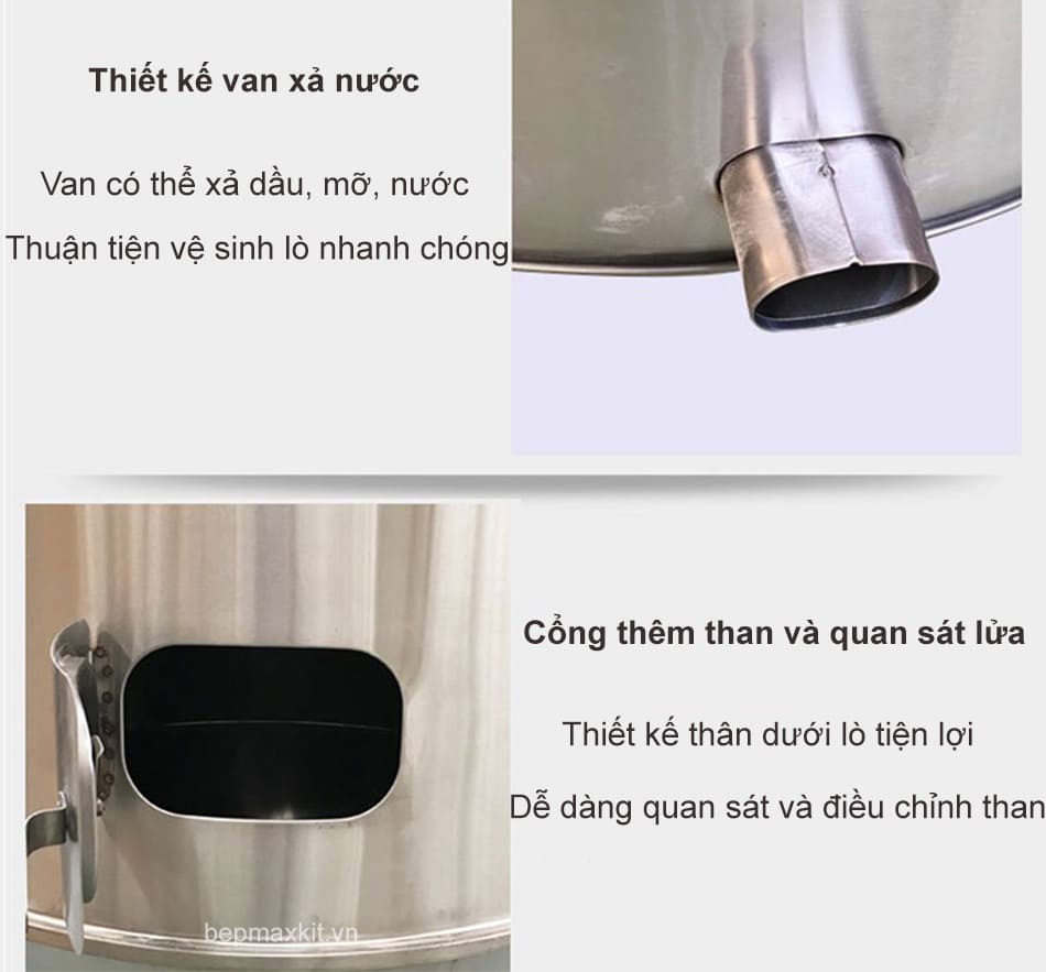 Lò phù hợp với nhiều môi trường nhà hàng, quán ăn