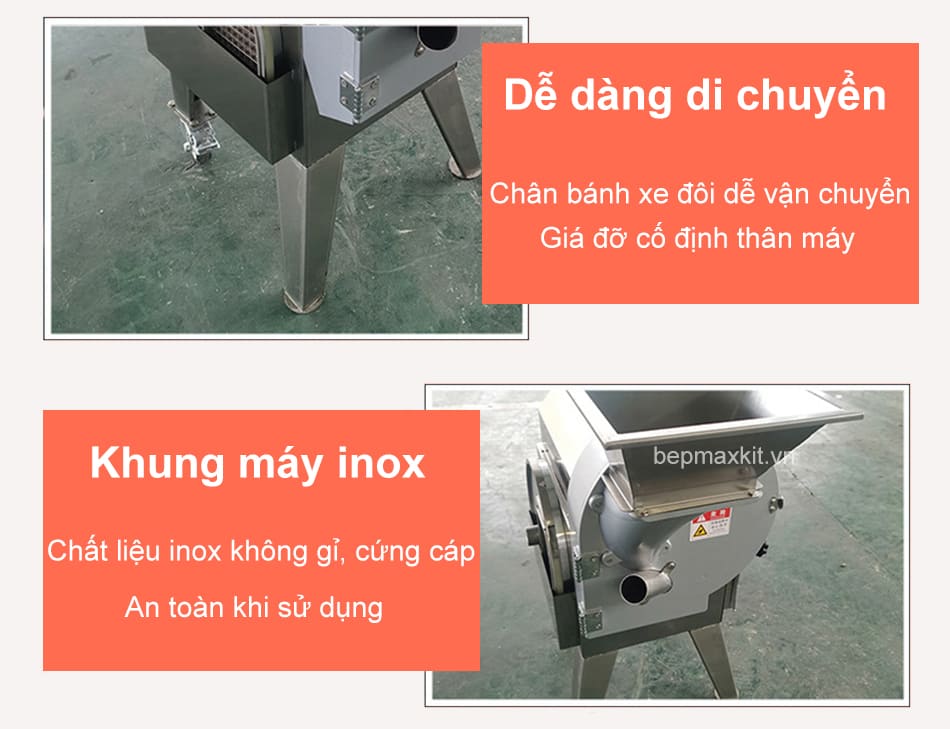 Thiết kế thân máy chắc chắn, độ bền cao