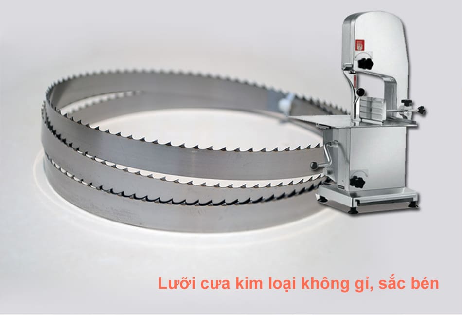 Máy cưa xương J210 15 Lưỡi cưa sắc bén cho đường cắt gọn gàng, ít bị dính thịt vụn