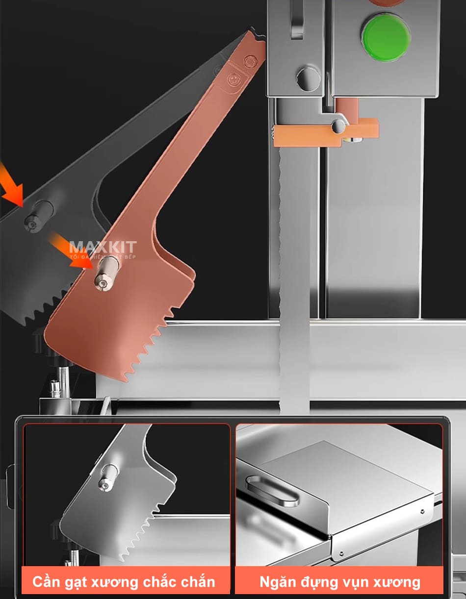 Máy cưa xương YF-F210A 13 Máy được trang bị các chi tiết chắc chắn, đảm bảo hiệu suất