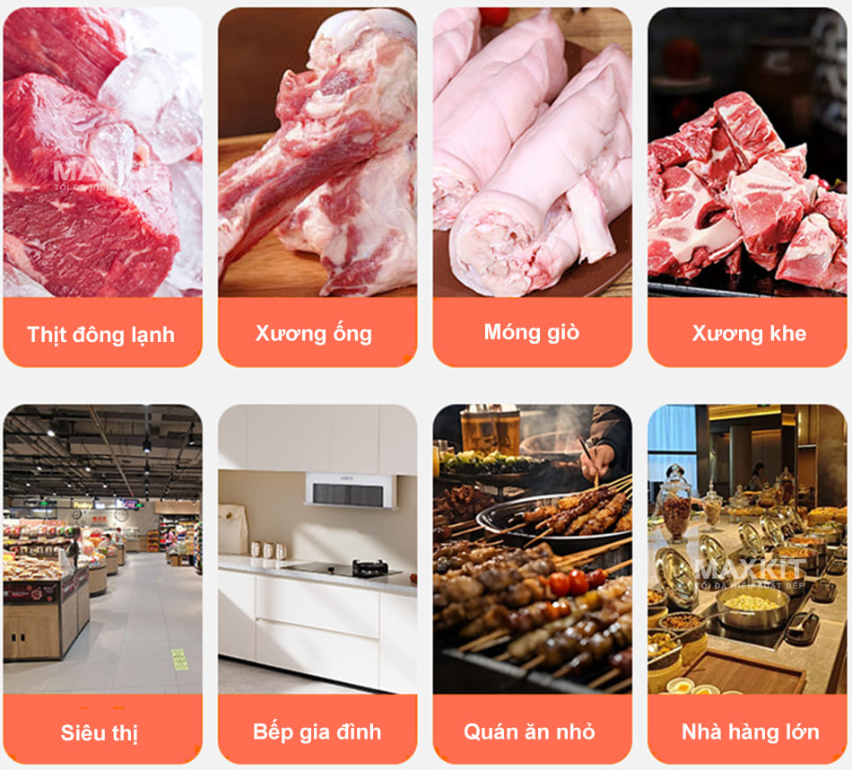 Máy cưa xương ZD-210A 16 Máy xử lý được nhiều loại xương