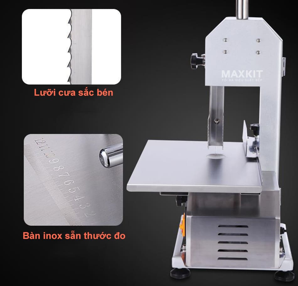 Máy cưa xương ZD-210A 15 Lưỡi cưa sắc bén, đường cắt ngọt, ít bị dính vụn