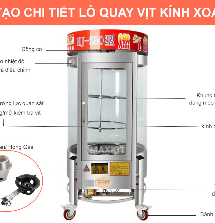 Lò quay vịt 680 7 680