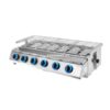 Bếp nướng Gas 6 họng đốt gốm hồng ngoại (Cỡ nhỏ)