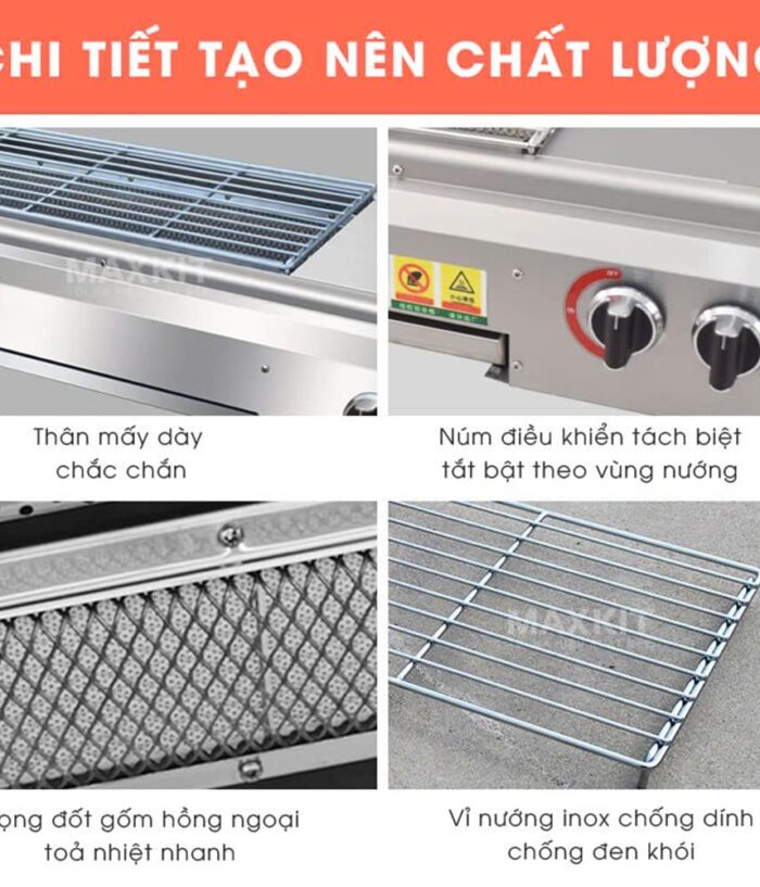 Bep nuong gas KK120 khong khoii 2