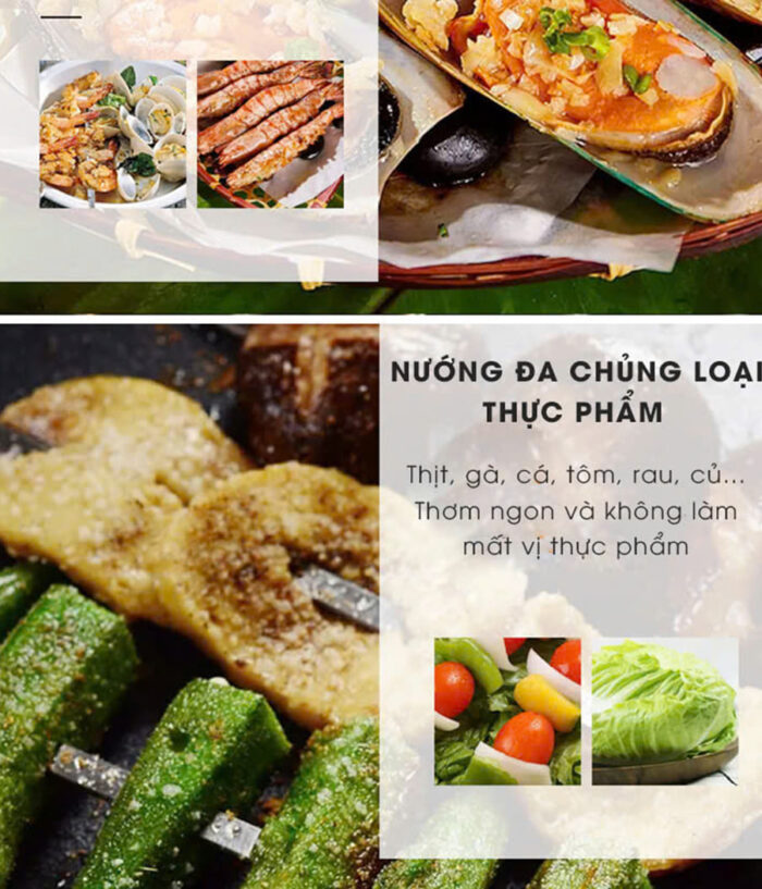 Bep nuong gas KK150 khong khoi 1