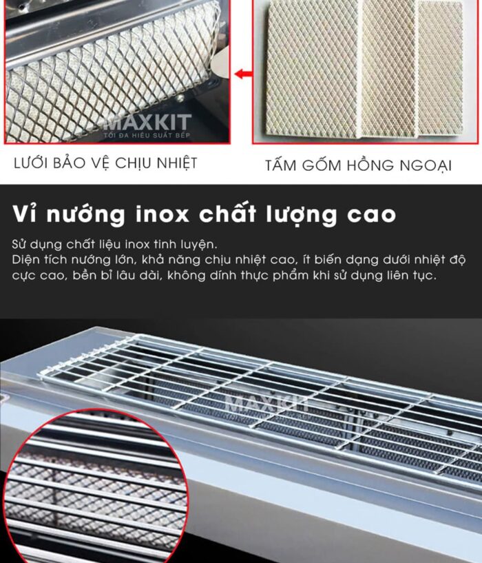 Bep nuong gas KK150 khong khoi 4