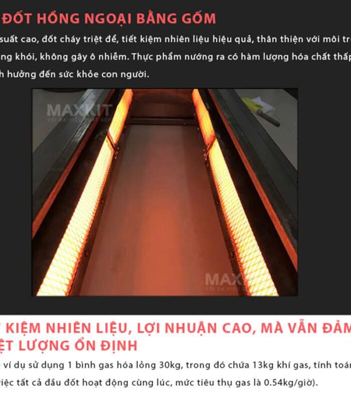 Bep nuong gas KK80 khong khoi 4