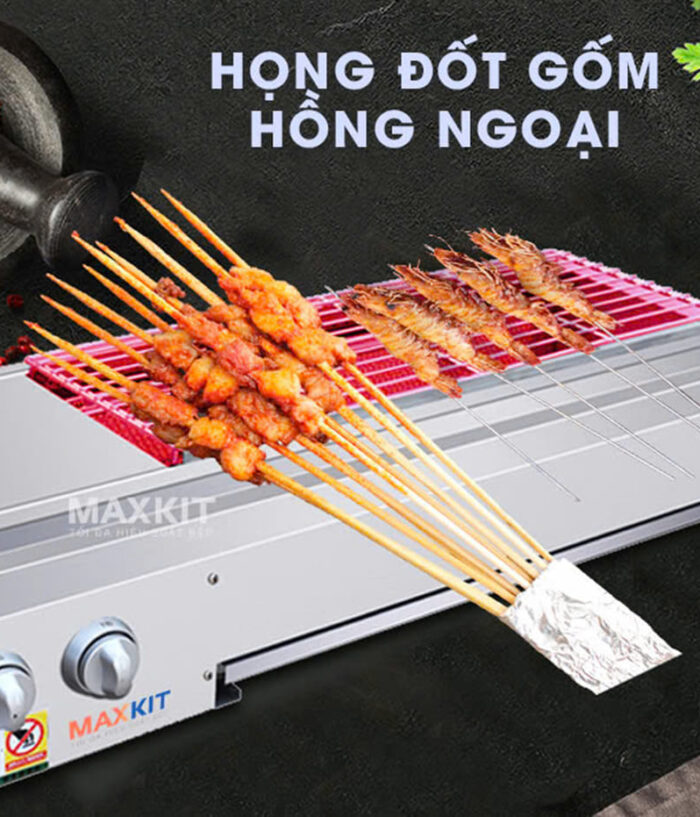 Bep nuong gas KK80 khong khoi 5