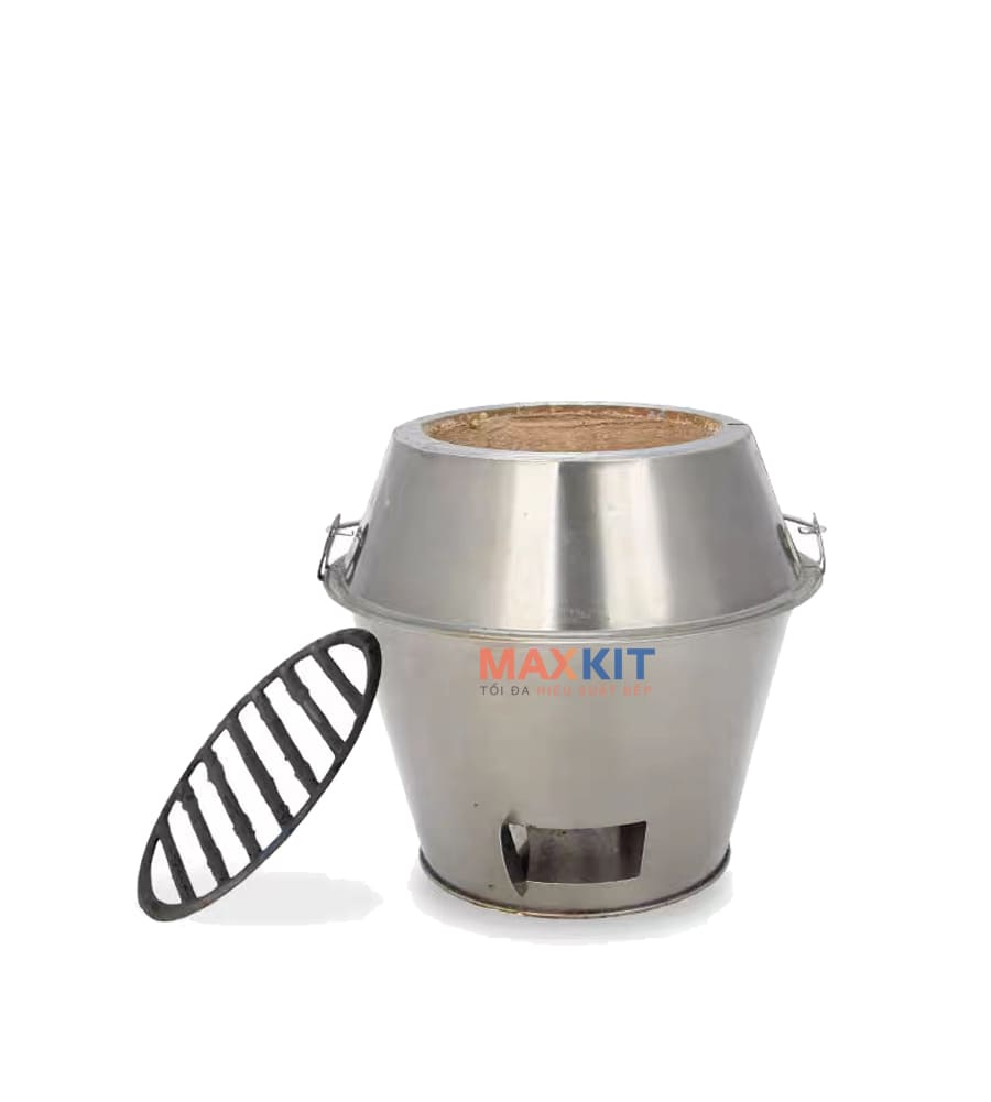 Bếp than lò quay vịt 1 Bep than lo quay vit 1