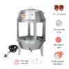 Lò quay vịt bằng Gas cửa kính 90
