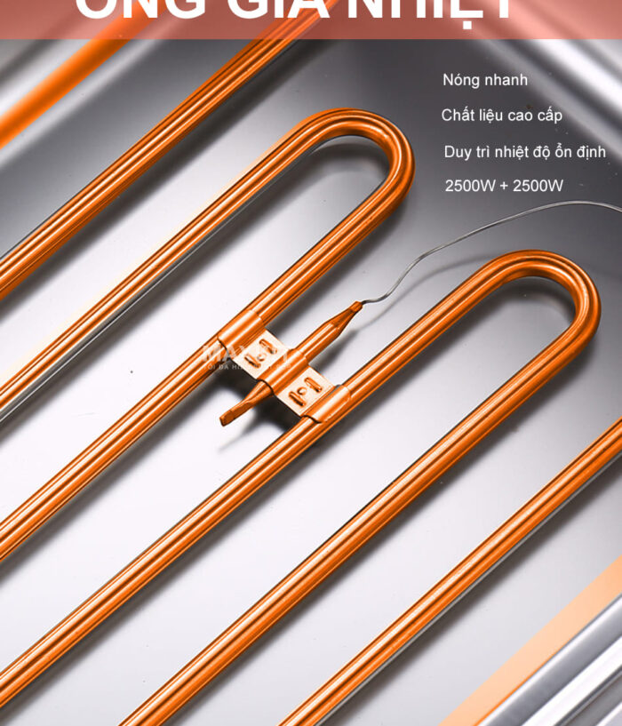 Bếp chiên nhúng điện đôi 12L Sunny Y12A 9 Bep chien nhung dien doi 12L Sunny Y12A 5