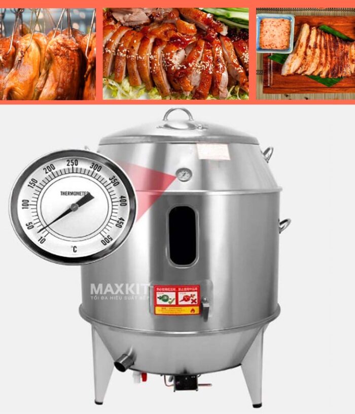 Lo quay vit bang Gas co o kinh 100 5