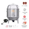 Lò quay vịt bằng gas 100