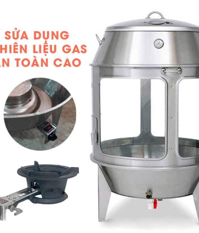 Lo quay vit kinh bang Gas 90 5