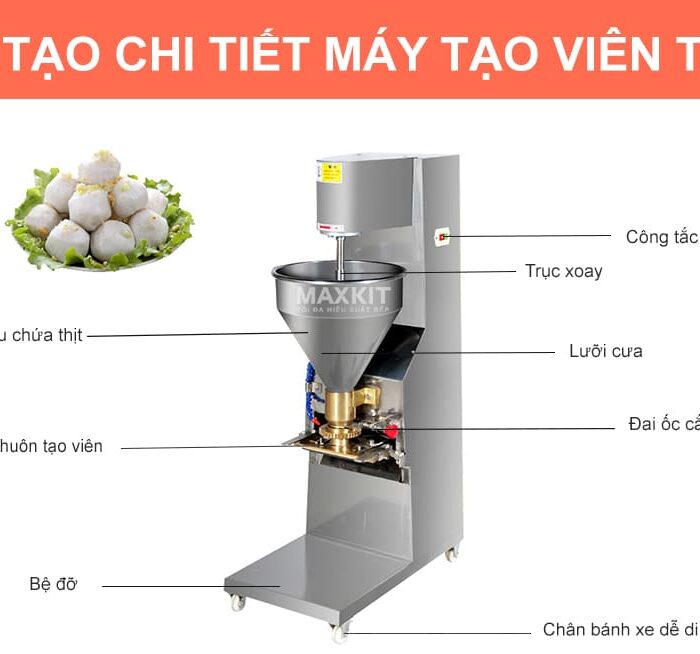 Máy tạo viên TJ280 7 May tao vien TJ280 3