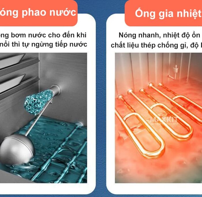 Tu nau com 10 khay dung gas 2