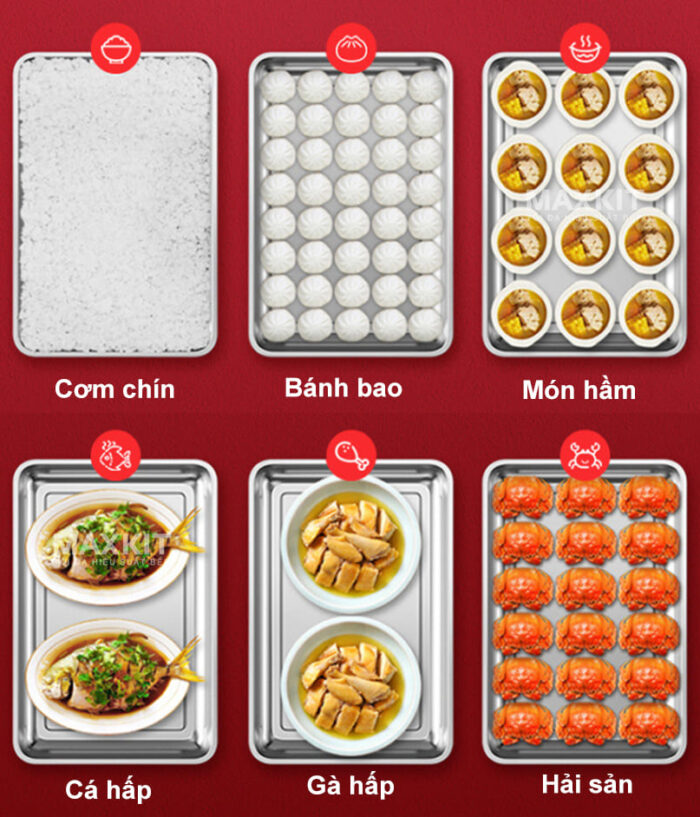 Tu nau com 12 khay dung gas 2