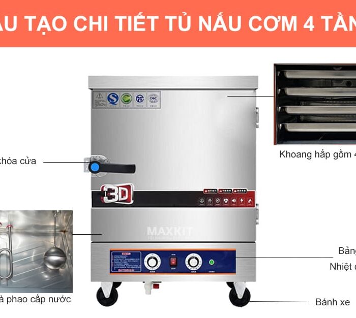 Tu nau com 4 khay dung dien 2