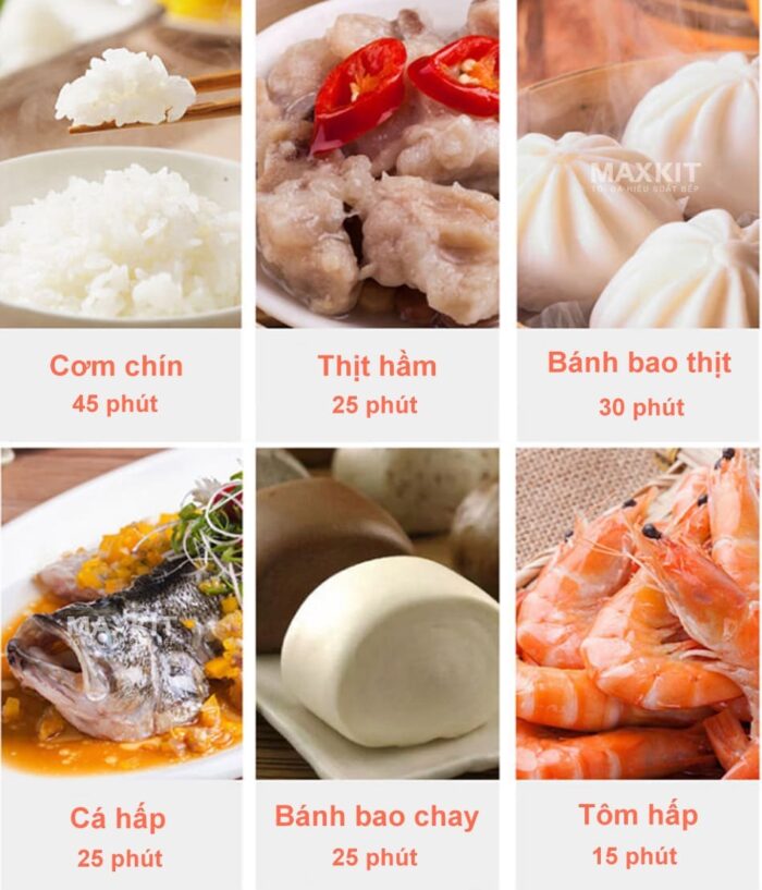 Tủ nấu cơm 6 khay dùng gas 11 Tu nau com 6 khay dung gas 4