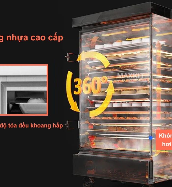 Tu nau com 8 khay dung dien 4