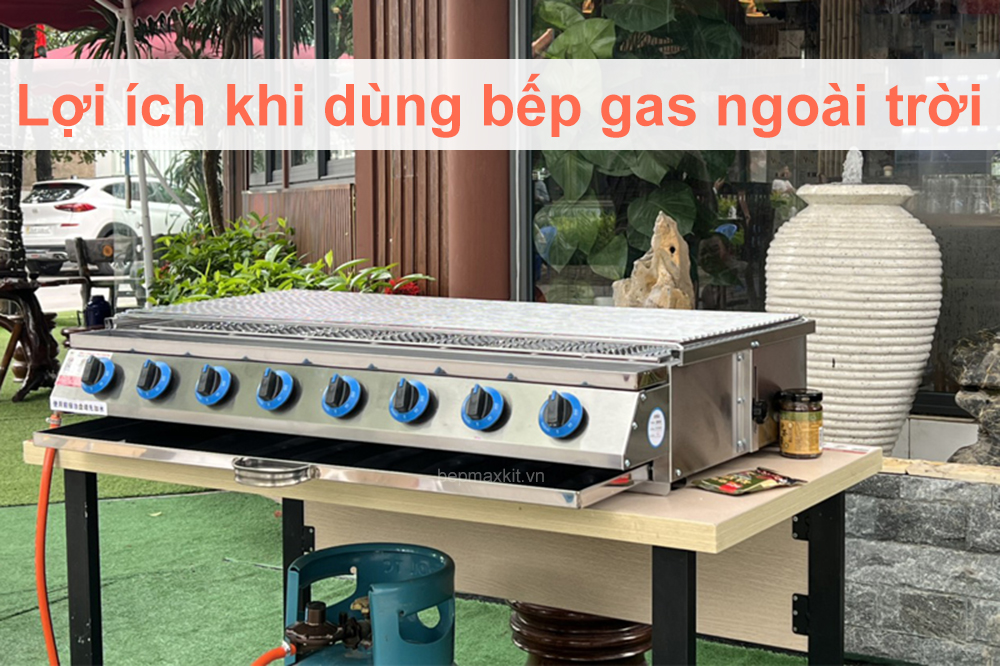 Bếp nướng gas ngoài trời cho các buổi picnic, dã ngoại đa năng 3 Bep nuong gas ngoai troi 3