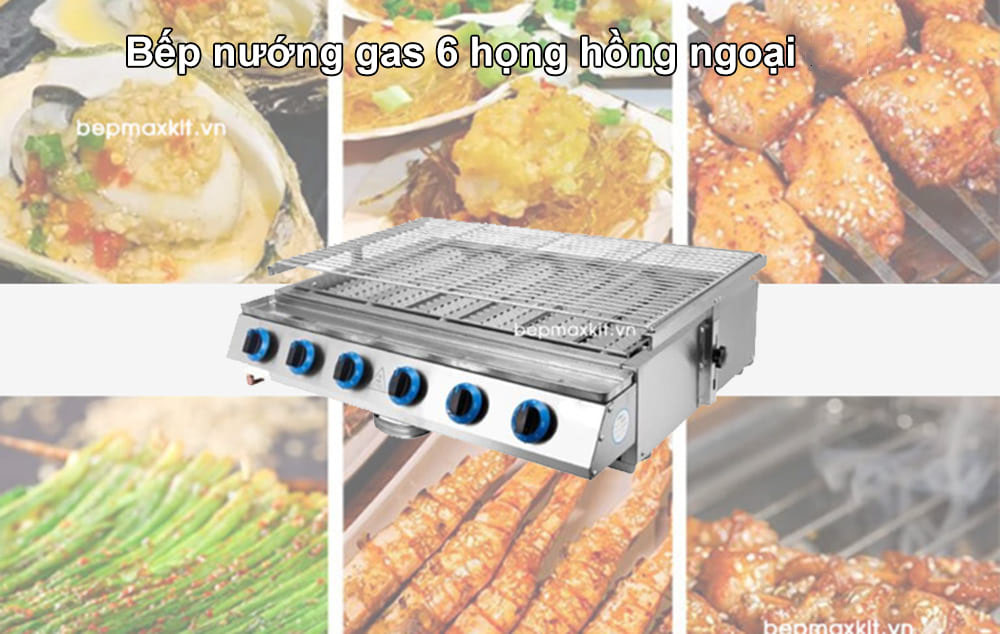 Bếp nướng gas ngoài trời cho các buổi picnic, dã ngoại đa năng 5 Bep nuong gas ngoai troi 5