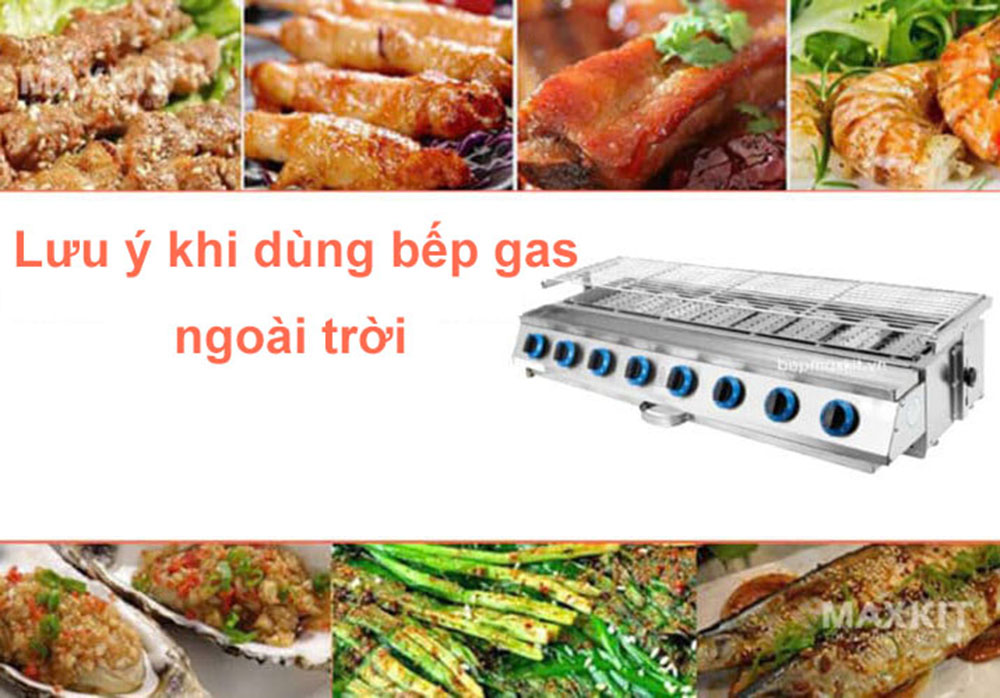 Bếp nướng gas ngoài trời cho các buổi picnic, dã ngoại đa năng 7 Bep nuong gas ngoai troi 6 1