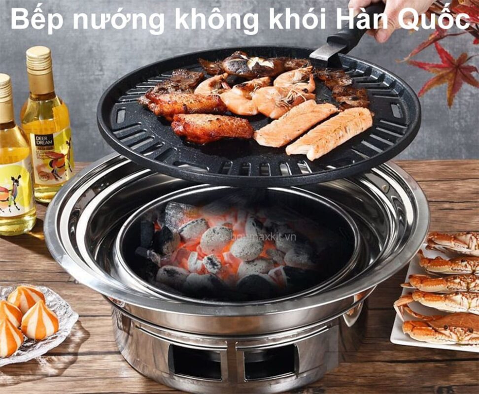 Bep nuong khong khoi Han Quoc 2