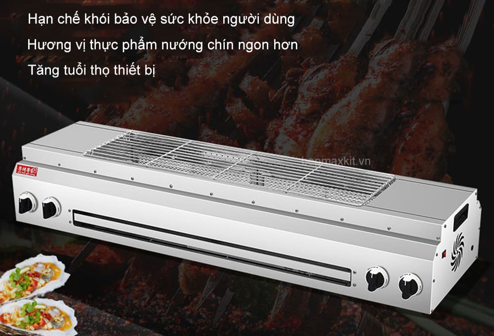 Huong dan su dung bep nuong khong khoi 5