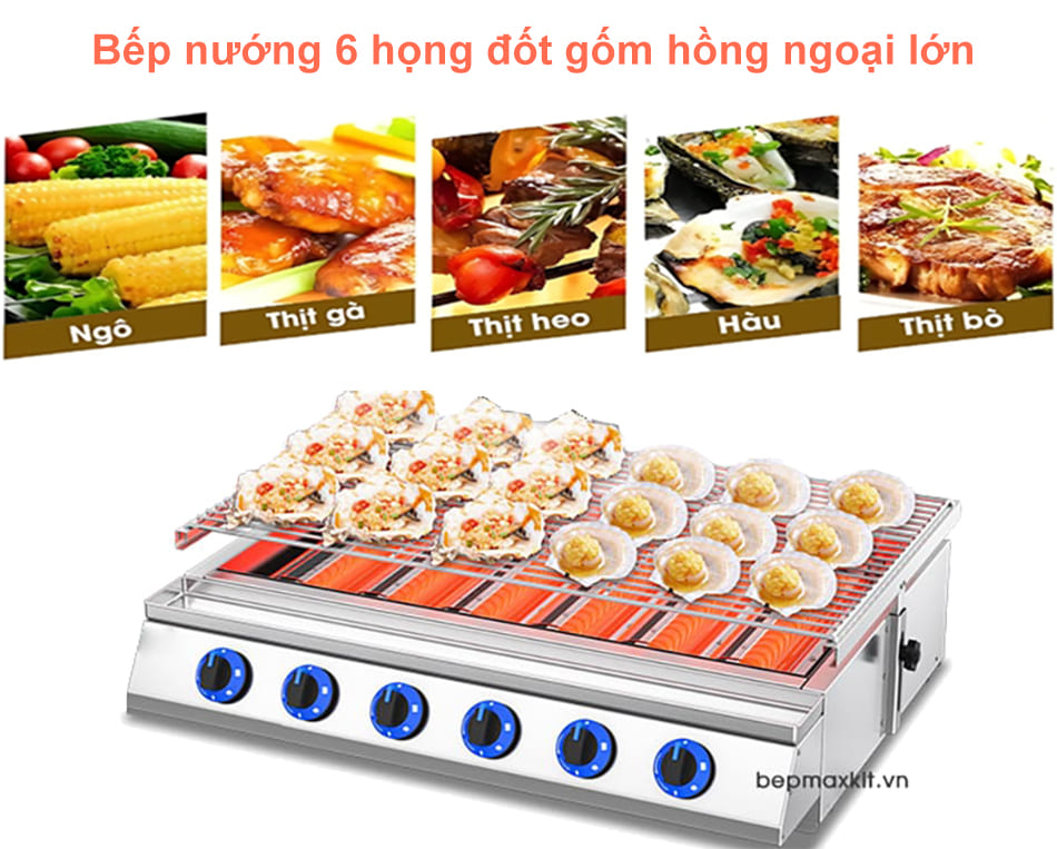 So sanh bep nuong gas 4 hong 6 hong va 8 hong 2