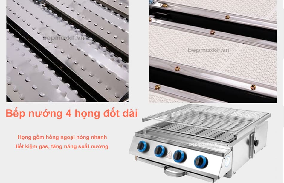 So sanh bep nuong gas 4 hong 6 hong va 8 hong 3