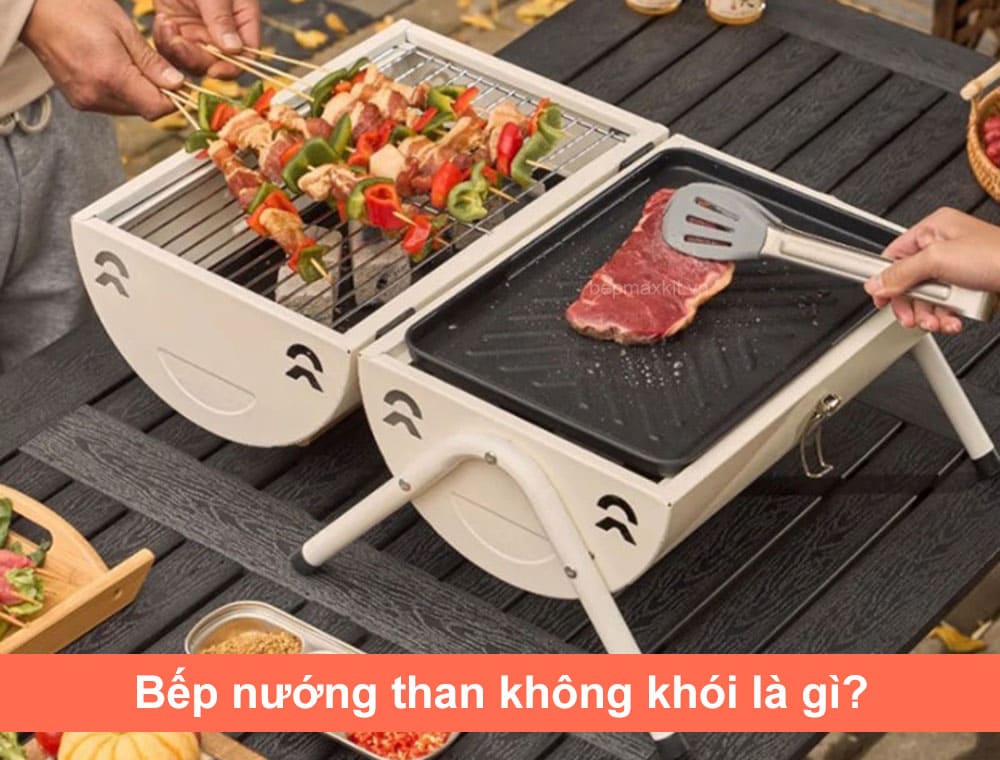 Bếp nướng than hoa không khói được ưa chuộng hiện nay